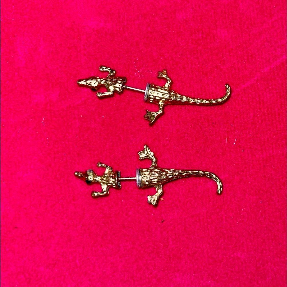 Lizard earrings - Picture 2 of 4